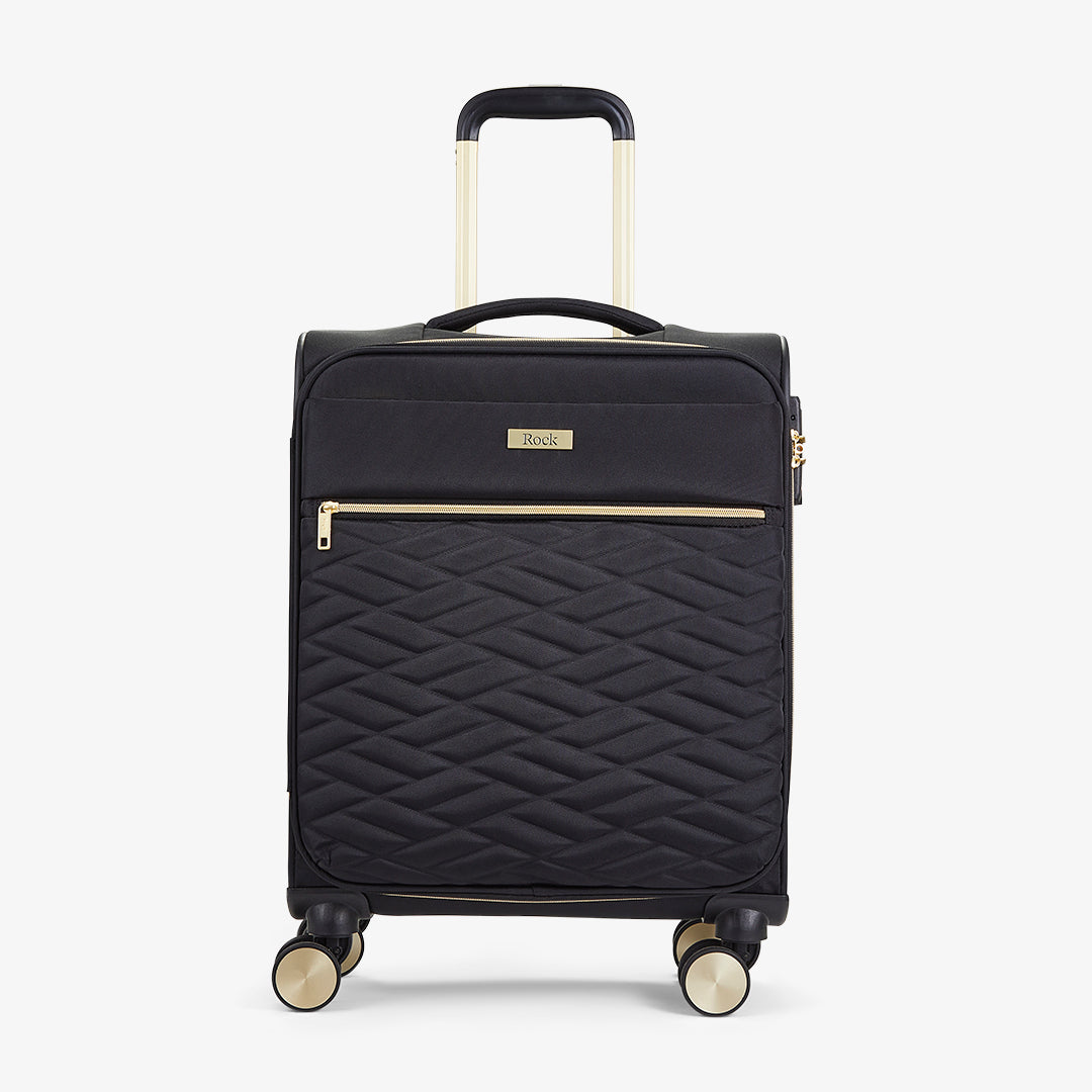 Sloane Small Suitcase in Black