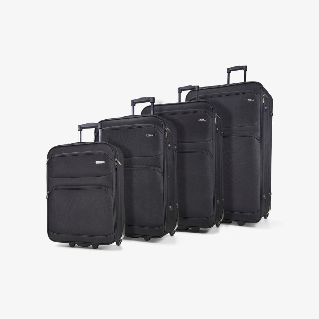 Mallorca Set of 4 Suitcases in Black
