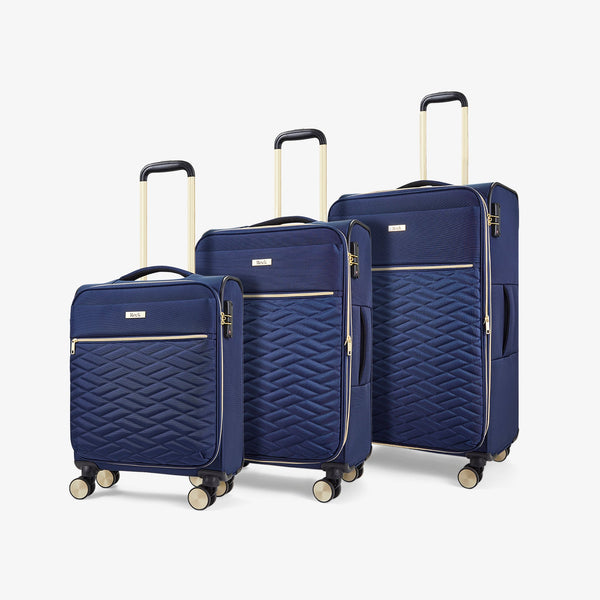 Sloane Set of 3 Suitcase in Navy