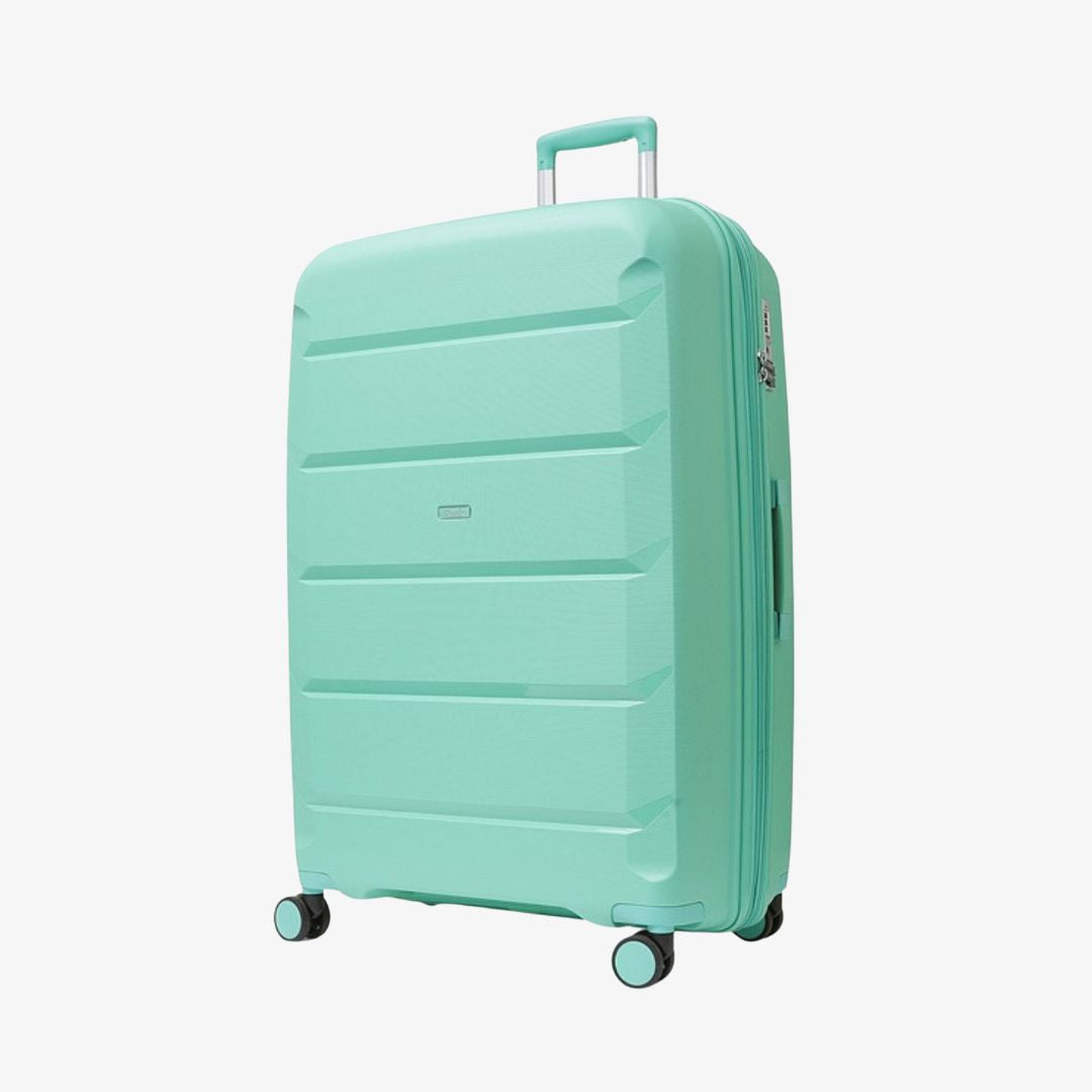 Tulum Large Suitcase in Turquoise