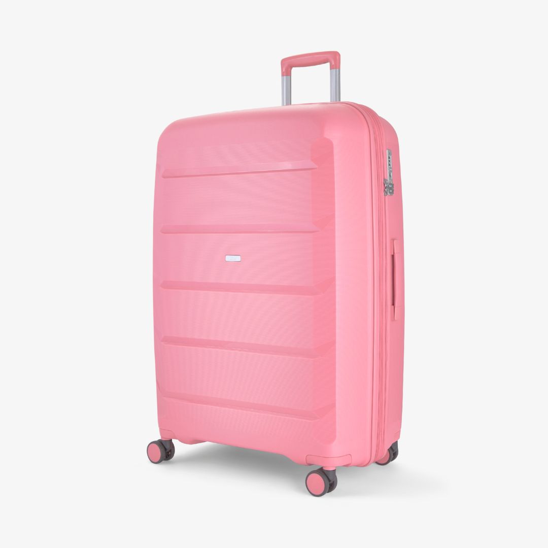 Tulum Large Suitcase in Bubblegum Pink