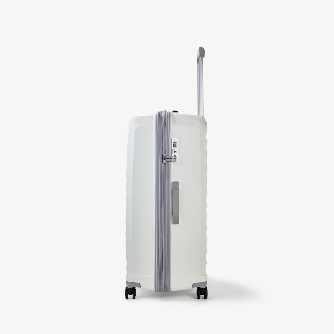 Sunwave Large Suitcase in White