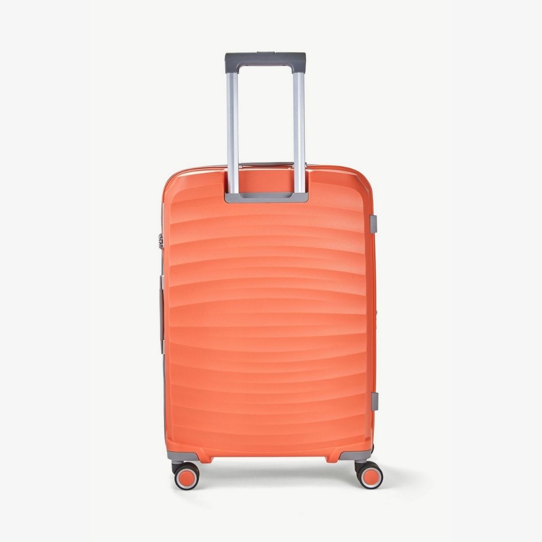 Sunwave Medium Suitcase in Peach