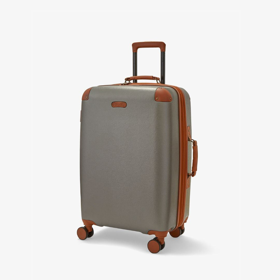 Carnaby Medium Suitcase in Platinum
