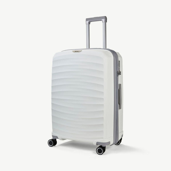 Sunwave Medium Suitcase in White