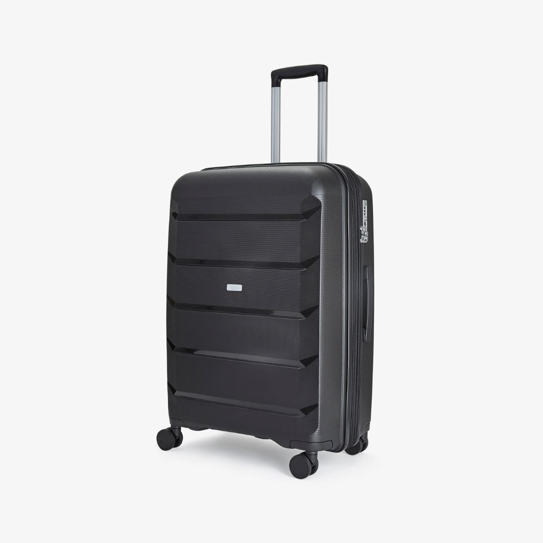 Tulum Medium Suitcase in Black