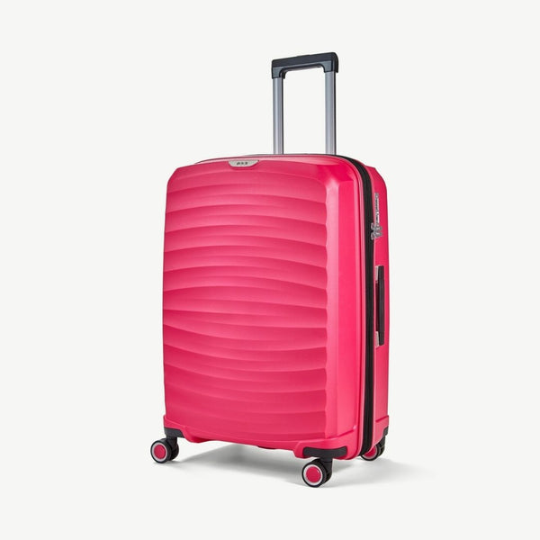 Sunwave Medium Suitcase in Pink