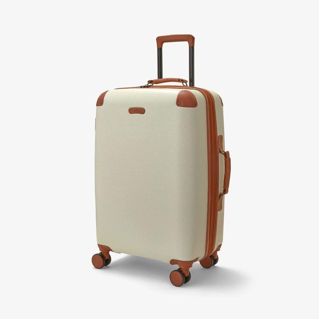 Carnaby Medium Suitcase in Cream