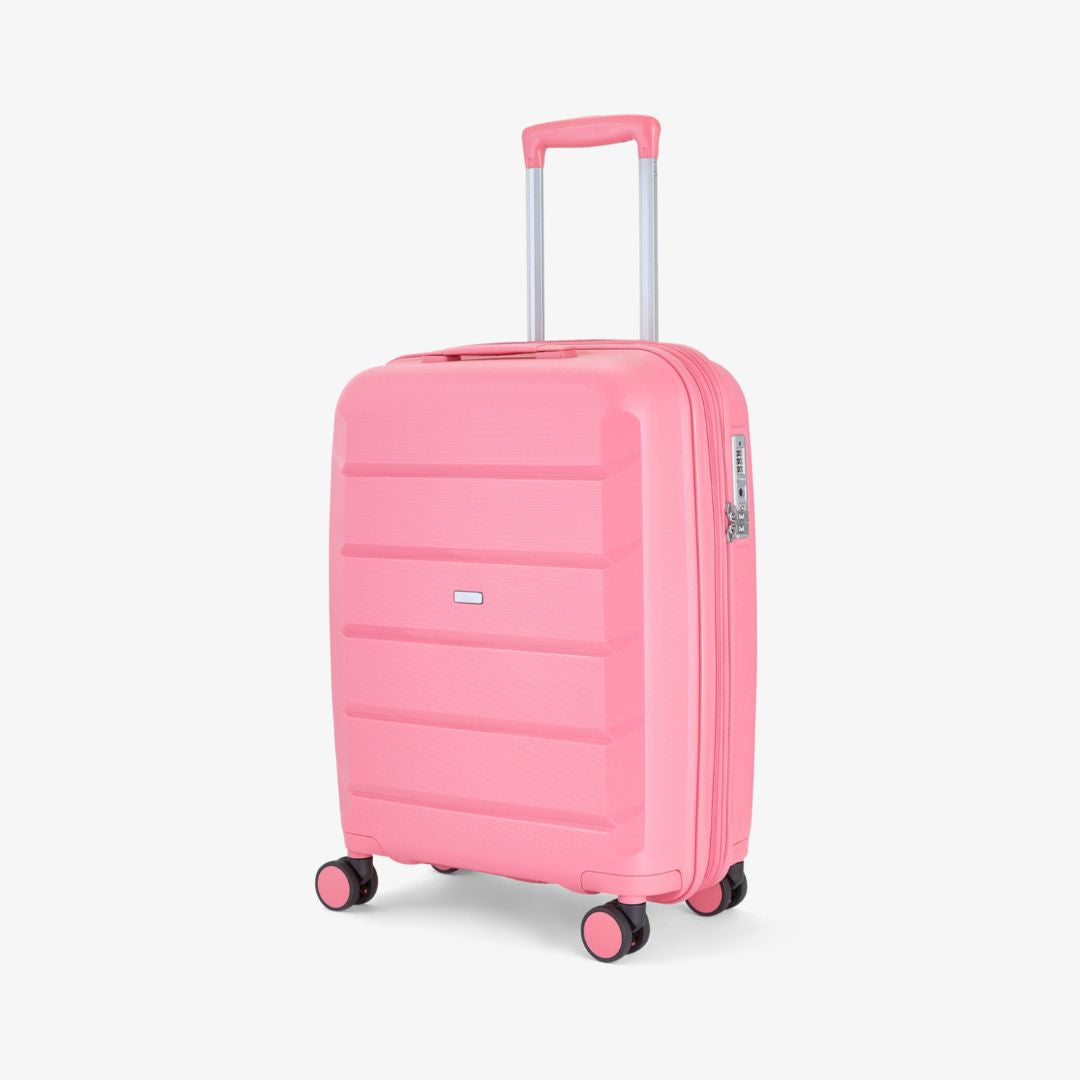 Tulum Small Suitcase in Bubblegum Pink