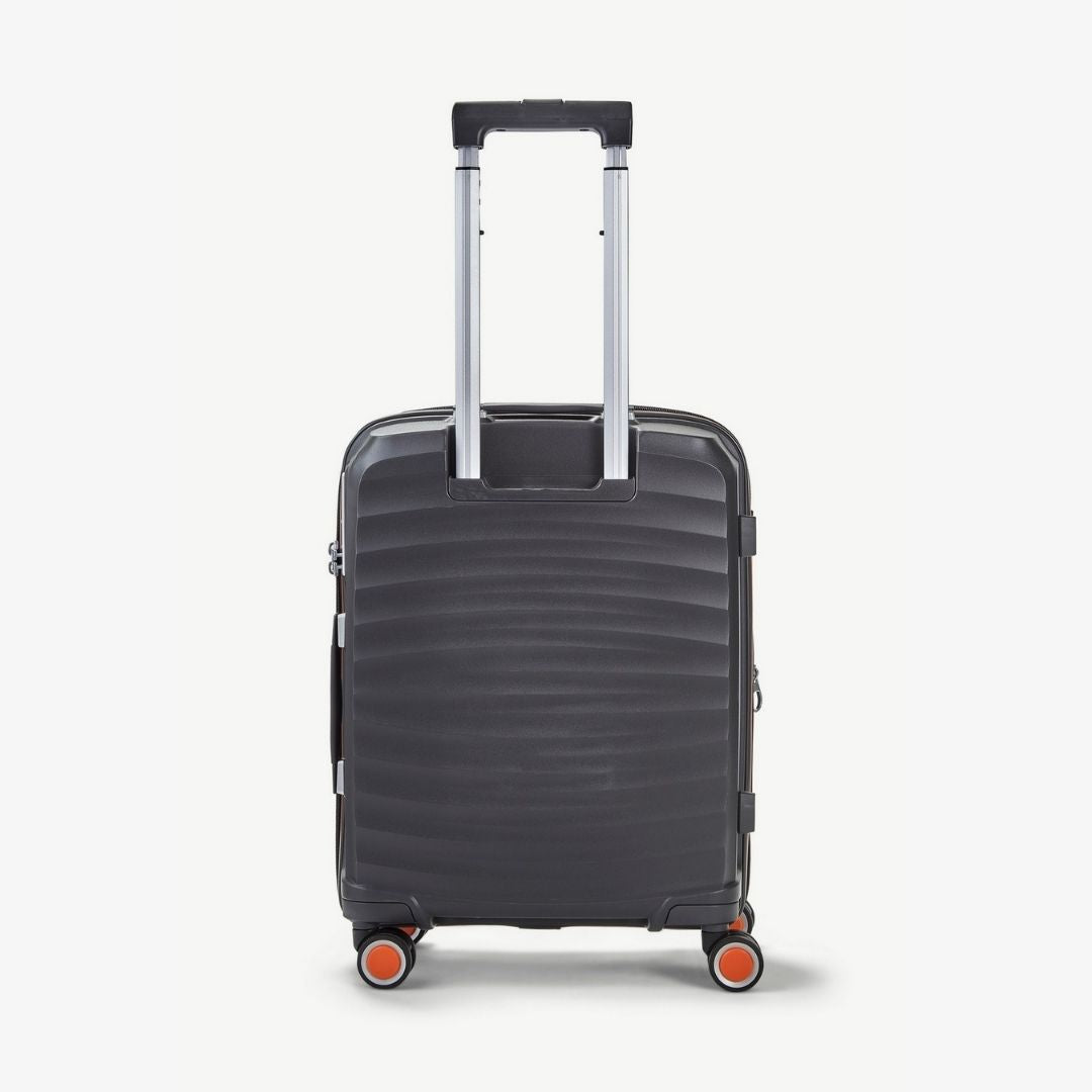 Sunwave Small Suitcase in Charcoal