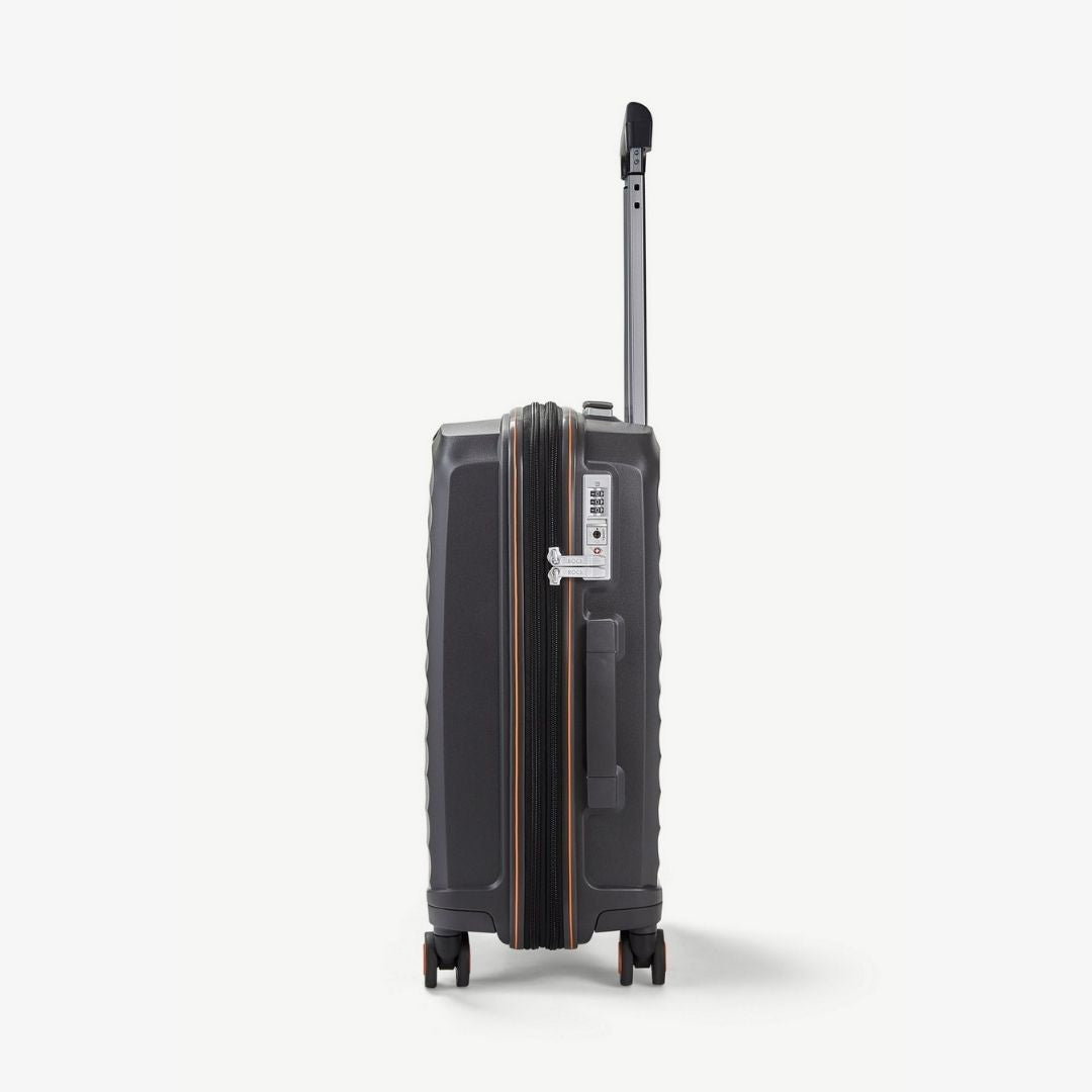 Sunwave Small Suitcase in Charcoal