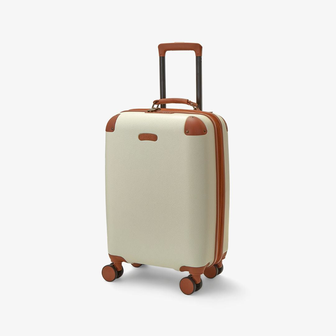 Carnaby Small Suitcase in Cream